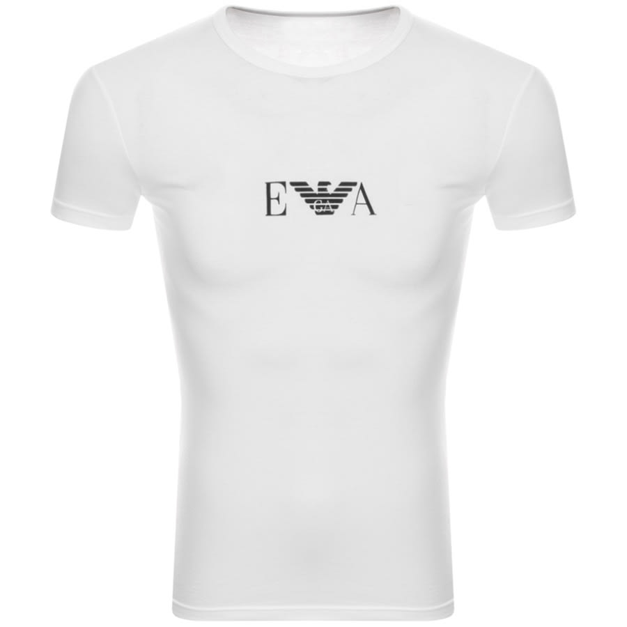 Alternative Image for ProductEmporio Armani 2 Pack Lounge T Shirts White2
